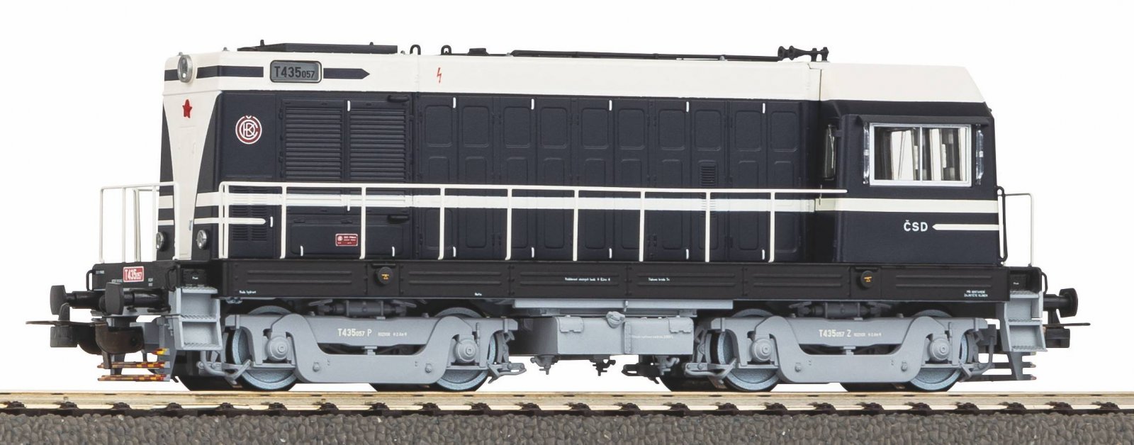 Diesel Locomotive T435 CSD III, HO, PIKO 52437