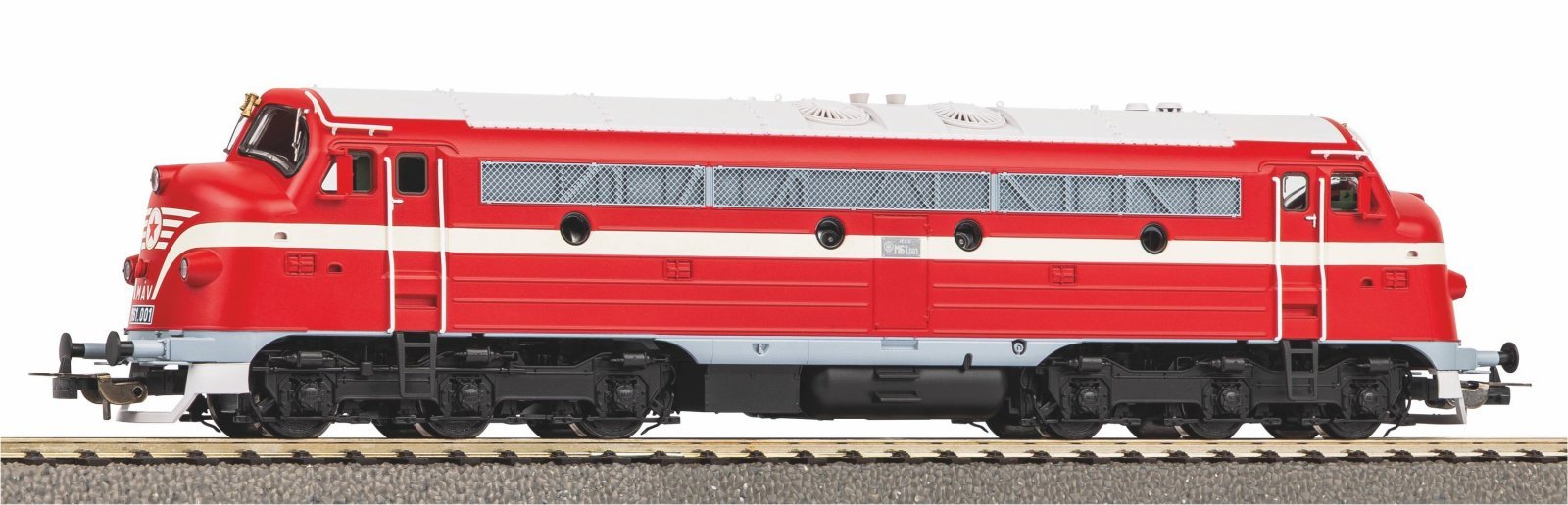 Diesel Locomotive BR M61 NoHAB MÁV Era IV, HO, PIKO 52508