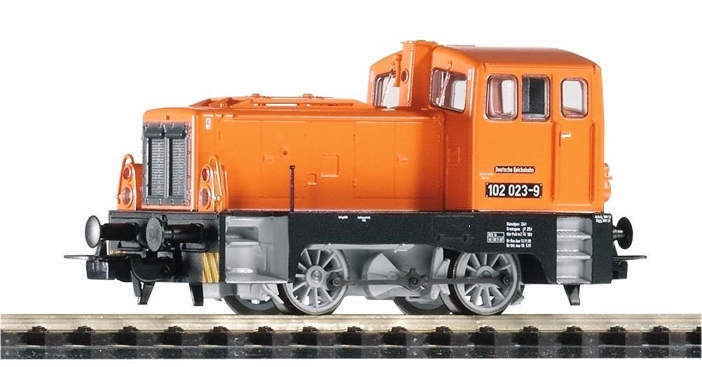 ~BR 102 Diesel Switcher Orange DR IV Sound, HO, PIKO 52545