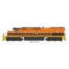 EMD SD40T-2 Tunnel Motor w/LokSound & DCC -- Ohio Central (maroon, gray, yellow), HO, Intermountain Railway Company 49428S