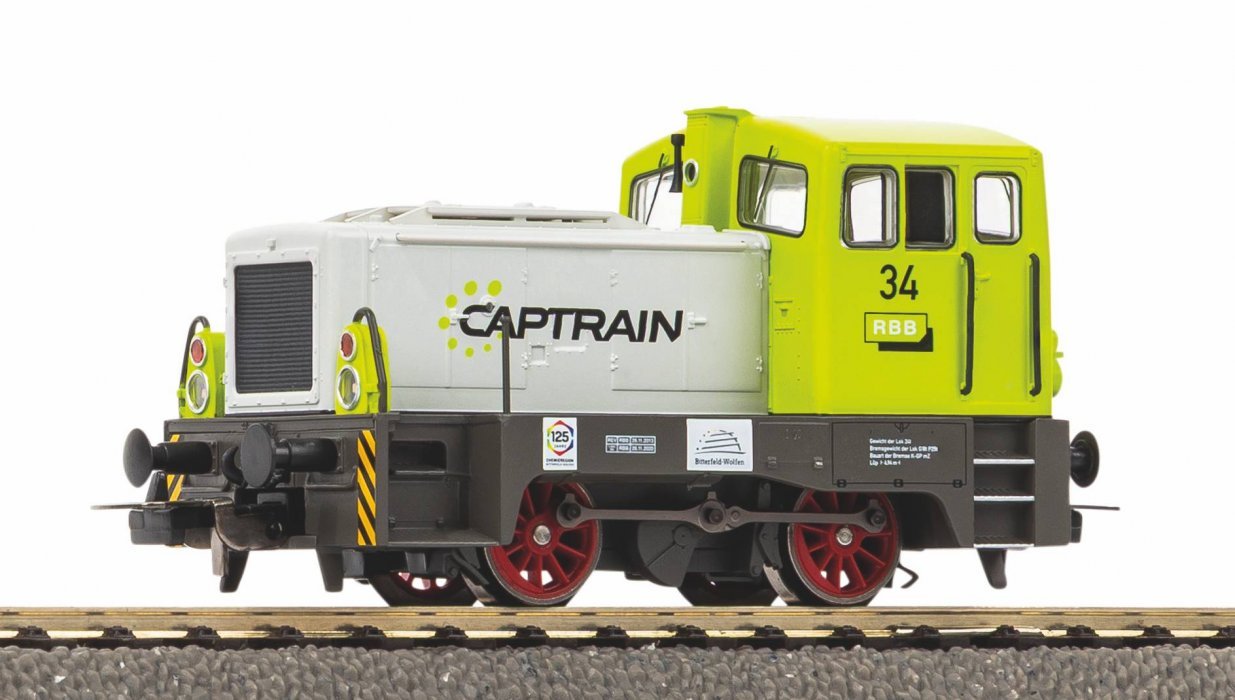 Diesel Locomotive V 23 Captrain Era VI, HO, PIKO 52554