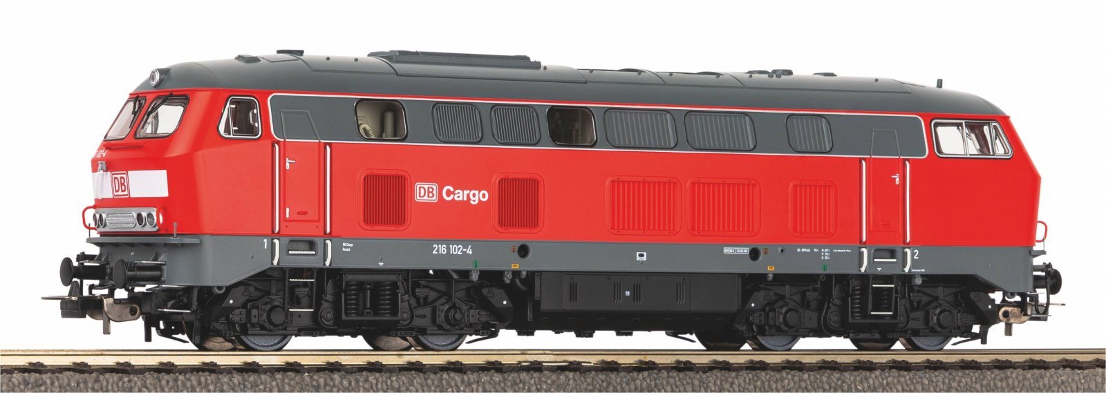 Diesel Locomotive BR 216 DB Cargo Era V, HO, PIKO 52568