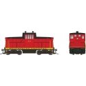 GE 44-Tonner - Sound and DCC -- Strasburg Railroad 1 (red, black), HO, Rapido Trains Inc 48564