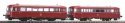 Rail Bus 798 + Cab Car 998.6 DB IV, HO, PIKO 52737