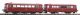 Sound Rail Bus 798 + Cab Car 998.6 DB IV, incl. PIKO Sound Decoder, HO, PIKO 52738