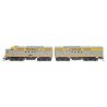 EMD FT A-B Set w/DCC -- Cotton Belt SSW (Early gray, yellow), N, Intermountain Railway Company 69032D