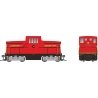 GE 44-Tonner - Sound and DCC -- Claremont & Concord 17 (red, yellow, black), HO, Rapido Trains Inc 48543