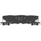 Class H21a 4-Bay Hopper with Clamshell Doors - Ready to Run - Erie - H0 - Walthers 6-43006