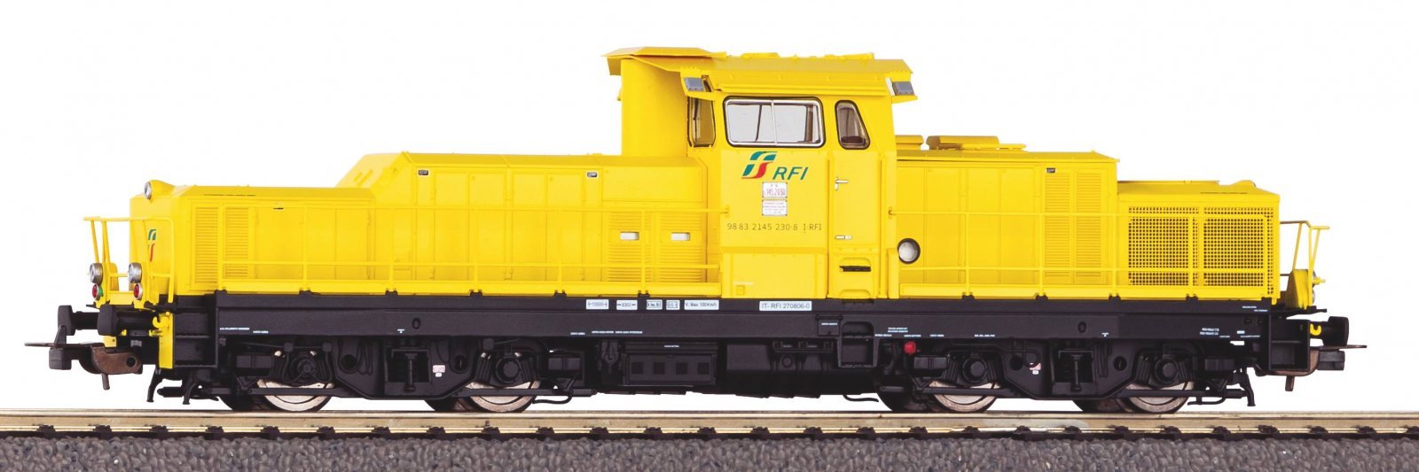 Diesel Locomotive D.145.2030 FS VI, HO, PIKO 52858