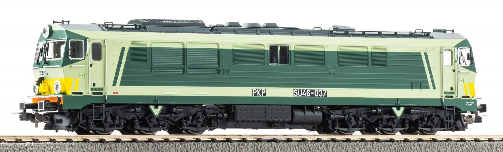 Diesel Locomotive/Sound SU46 PKP V + PluX22 Dec., HO, PIKO 52877