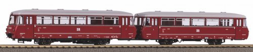 VT 2.09 Diesel railcar Panorama + VB DR III, HO, PIKO 52890