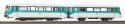 ~Diesel Railcar/Sound BR 772 + Cab Car Mint Green DR IV + PluX22 Dec., HO, PIKO 52898