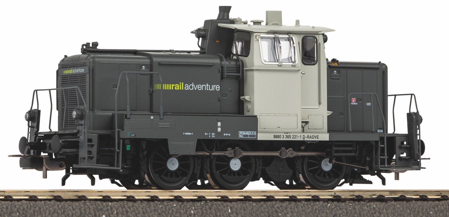 BR 365 Diesel RailAdventure VI Sound, HO, PIKO 52971