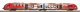 Diesel Railcar Desiro Midtjyske Jernbaner Era VI, HO, PIKO 52983