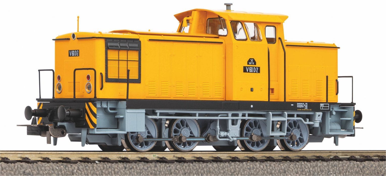 Diesel Locomotive V 60 D-2 WTK Era IV, HO, PIKO 52985