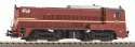 Diesel Locomotive Rh 2200 brown NS Era IV, HO, PIKO 52989