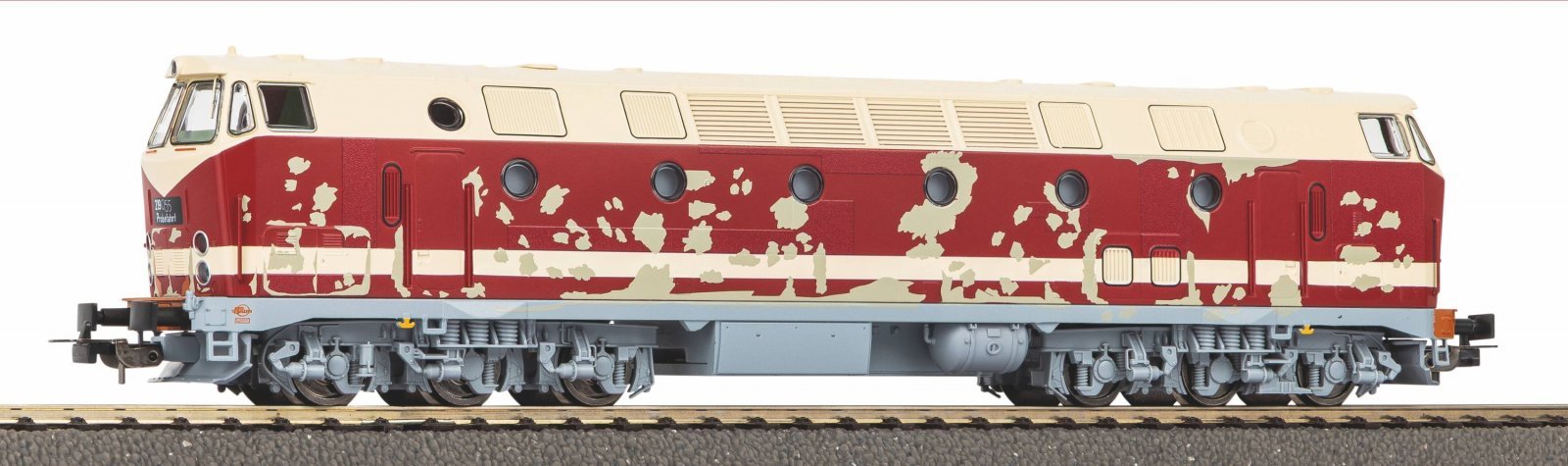 Diesel Locomotive/Sound BR 119 Test Run DR IV + 8-pin Dec., HO, PIKO 52999