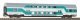 Double-Deck Car DBmu 748 mint green DR Era IV, HO, PIKO 53116