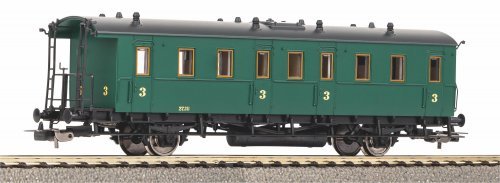 3rd Cl. Compartment SNCB III, HO, PIKO 53185