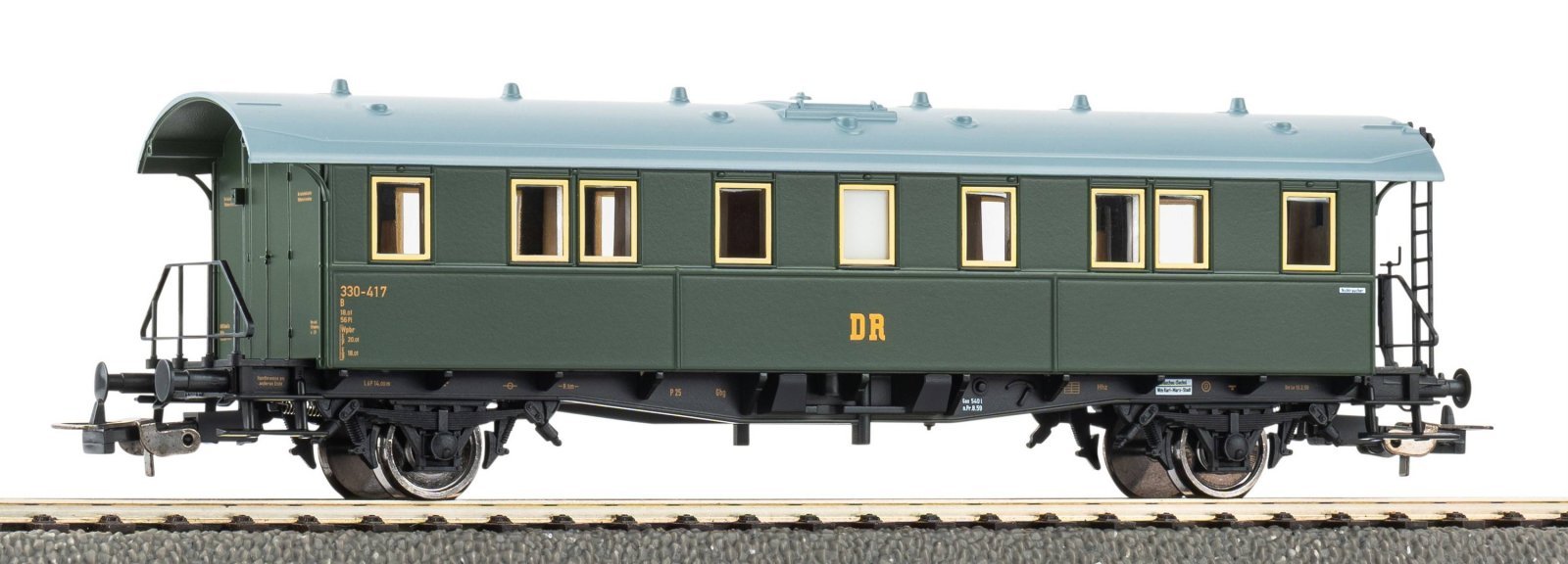 Saxon Car DR B Era III, HO, PIKO 53195