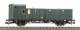 Saxon Car DR Pw Baggage Car Era III, HO, PIKO 53196