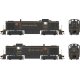 Alco RS3 Phase 3 - LokSound & DCC -- Western Maryland 196 (As-Delivered, black, yellow, red Fireball Logo), HO, Bowser Manufactu
