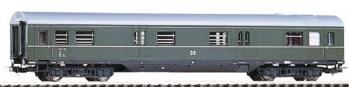 Modernised Car Baggage Pw4ge with Skirt, HO, PIKO 53243