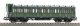 Compartment Car 3.Class SNCF III m.Bh., HO, PIKO 53337