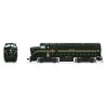 Class BF16 Baldwin RF16A Sharknose A - Sound & DCC - Paragon4(TM) -- Pennsylvania Railroad 9709 (Trainphone 5-Stripe, Brunswick 