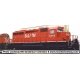 GMD SD40 - LokSound & DCC - Executive Line -- St. Lawrence & Hudson StL&H 5542 (red, white, Large StL&H), HO, Bowser Manufacturi