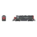 EMD GP35 Low Nose - Standard DC - Stealth -- Southern Pacific 6629 (gray, red), HO, Broadway Limited Imports 8228