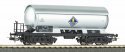Pressurized Gas Tank Car Kosangas DSB Era III, HO, PIKO 54531