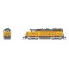 EMD GP35 Low Nose - Standard DC - Stealth -- Union Pacific 743 (Armour Yellow, gray, red), HO, Broadway Limited Imports 8229