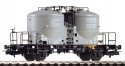 Cement Silo Car Ucs-v9120 DR IV Black Frame, HO, PIKO 54695