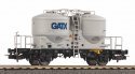 Cement Silo Car GATX V, HO, PIKO 54698