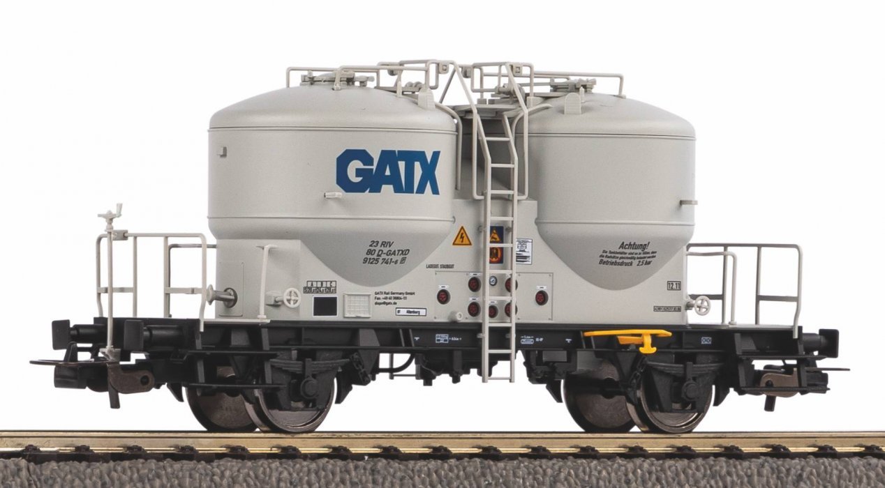 Cement Silo Car GATX V, HO, PIKO 54698