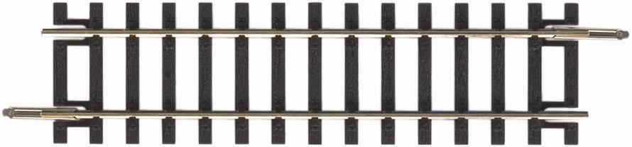 Straight Track 115 mm(4.55),6 pcs, HO, PIKO 55203