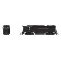 EMD GP30 High Nose - Standard DC - Stealth -- Norfolk & Western 525 (As-Delivered, black, gold, Round N&W Logo), HO, Broadway Li