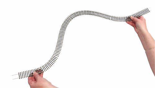 Flexible Track 940 mm (37),24 pcs, HO, PIKO 55209