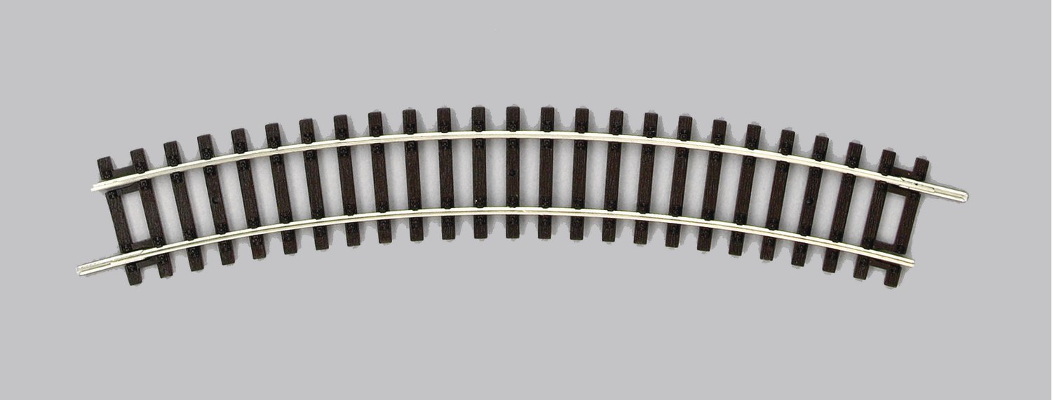 Curved Track R1/30°, 6 pcs, HO, PIKO 55211