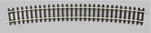 Curved Track R9/15°, 6 pcs, HO, PIKO 55219