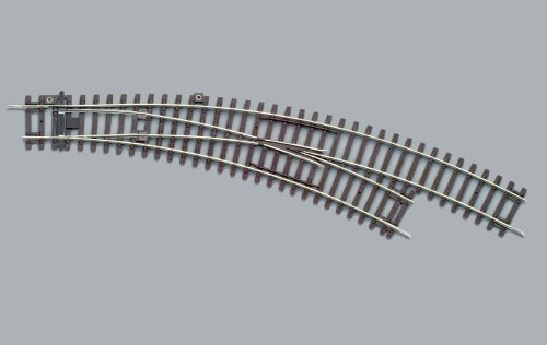 Right Curved Switch R3/R4, HO, PIKO 55228