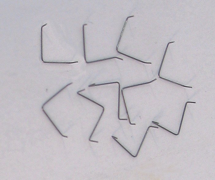 Springs for Switches 10 Pcs, HO, PIKO 55231