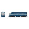 EMD F7A - Sound and DCC - Paragon4(TM) -- Missouri Pacific 586 (Eagle, blue, gray), HO, Broadway Limited Imports 8207