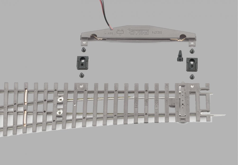 Under-Table Switch Machine Mount, HO, PIKO 55273
