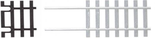 Flex Track End Ties, 31mm Long, HO, PIKO 55282