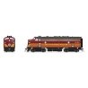 EMD F7A - Sound and DCC - Paragon4(TM) -- Boston & Maine 4268 (maroon, Harvest Gold), HO, Broadway Limited Imports 8201