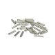 Metal Rail Joiners, 24 pcs, HO, PIKO 55290