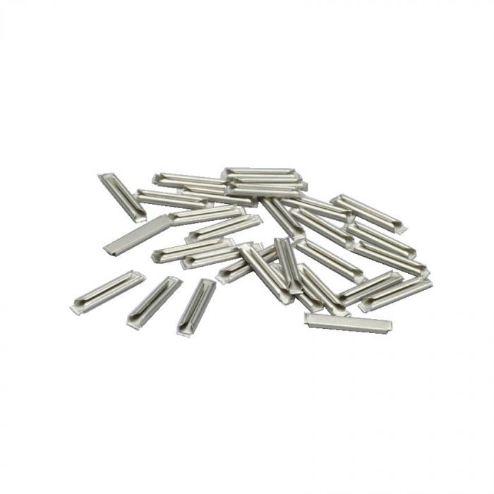 Metal Rail Joiners, 24 pcs, HO, PIKO 55290