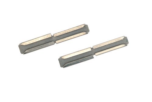 Wide Rail Conv. Joiners, 6 pcs, HO, PIKO 55293